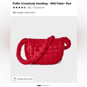 NWT Target Wild Fable Puffer ❤️